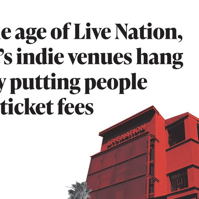 Live Nation/Ticketmaster 독점 구조 속, 아이오와 인디 공연장들의 생존법