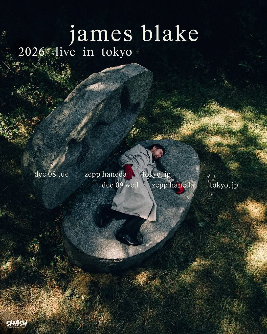 James Blake Confirms Two Tokyo Shows at Zepp Haneda, December 8-9
