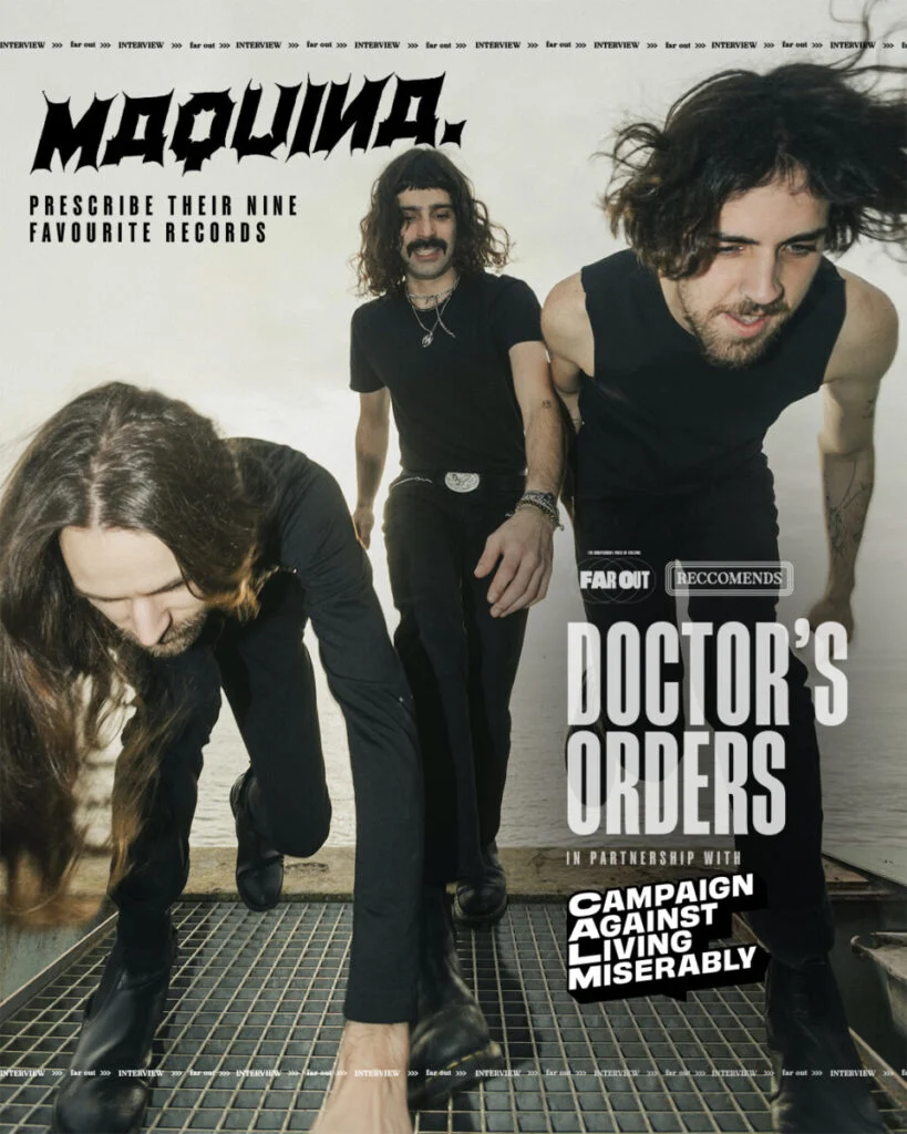 Lisbon Noise-Rock Trio Maquina Share Nine Records They Love