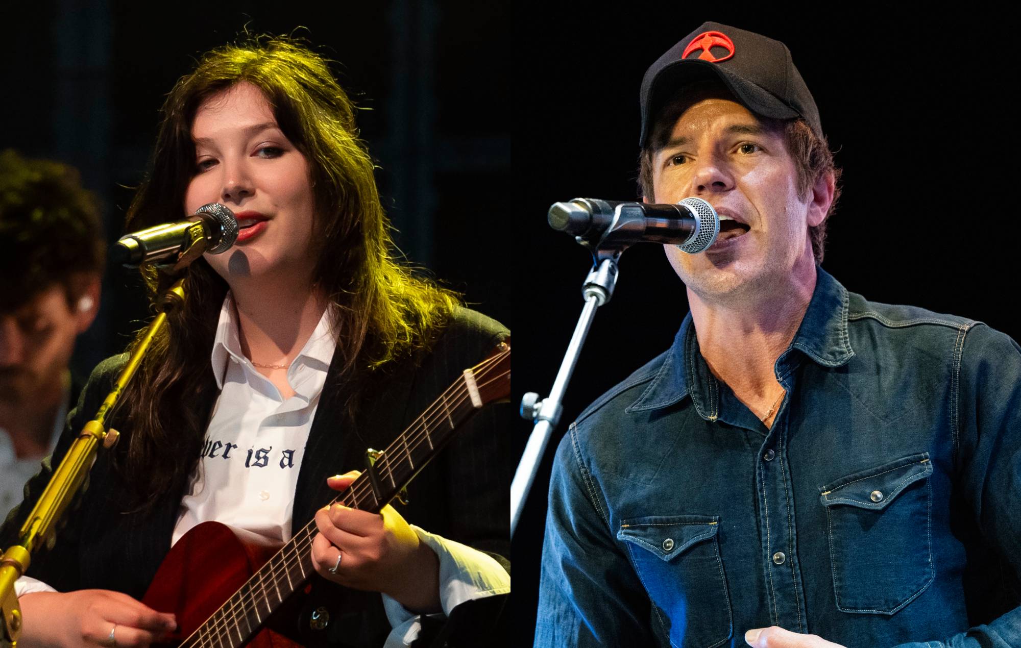 Lucy DacusがThe KillersのBrandon Flowersを迎え共演、Newport Folk FestivalでJim Croceの名曲〈Time In A Bottle〉を熱唱