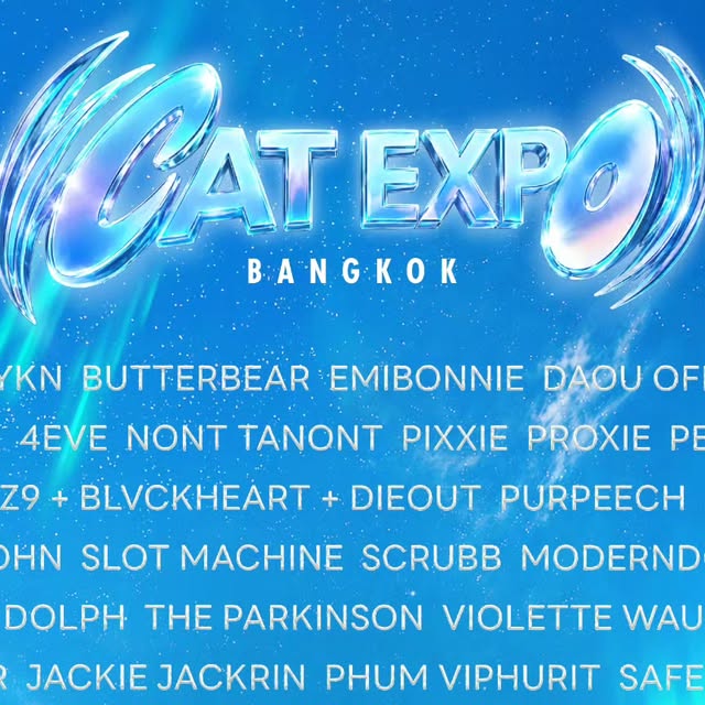 CAT EXPO 2026、バンコクで11月21〜22日開催 出演アーティスト第1弾発表