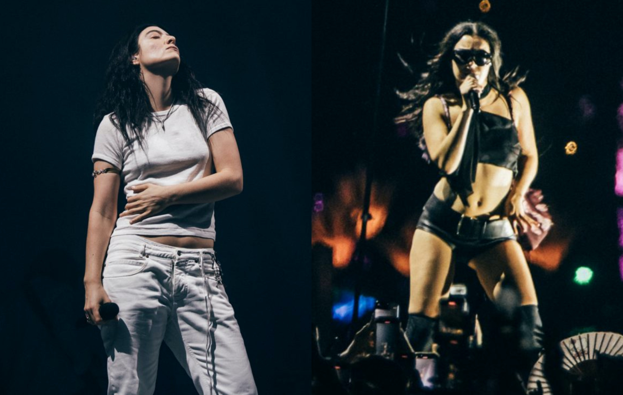 LordeとCharli XCX、Lollapaloozaで〈Girl, So Confusing〉を共演──2日連続でヘッドライナーに