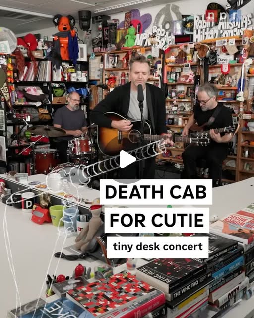 Death Cab for Cutie, NPR 'Tiny Desk Concert' 출연…신곡과 대표곡 절반씩