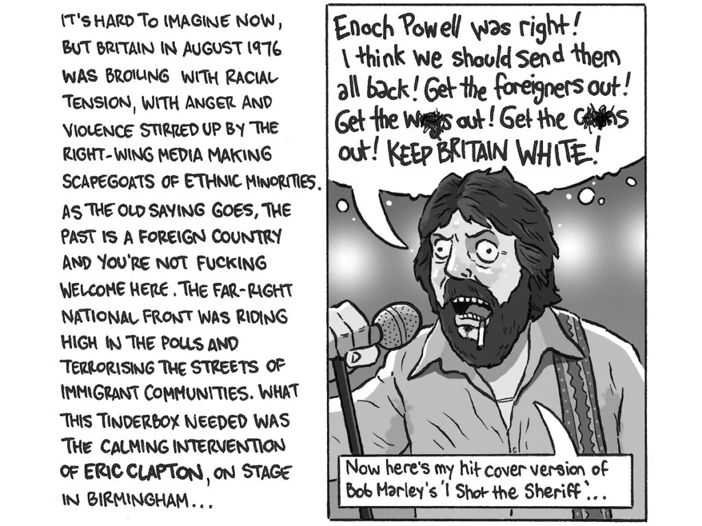 David Squires' New Comic Revisits 1976, Rock Against Racism and 'Old Maggie Thatch'