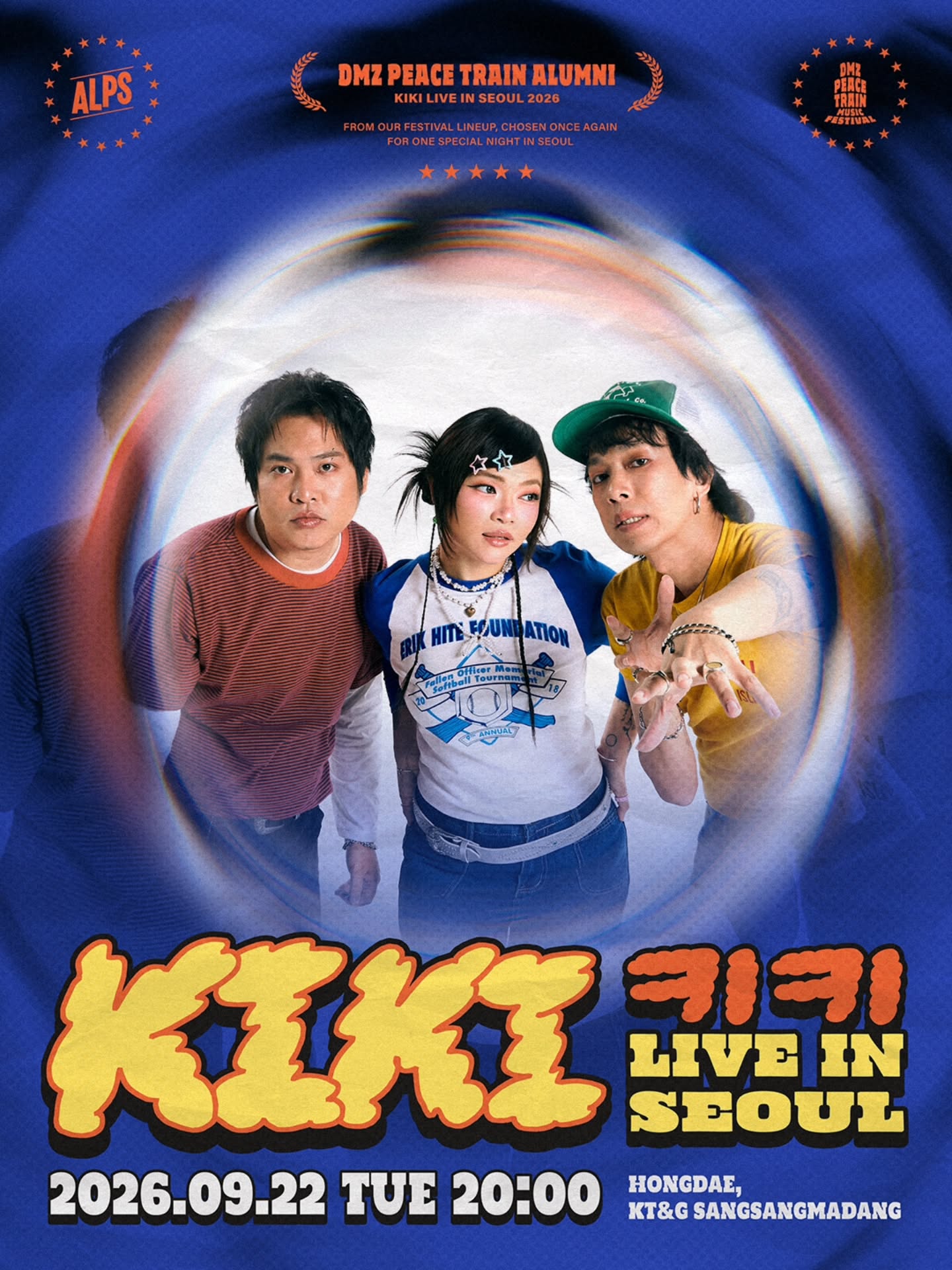 タイのバンドKIKI、ソウル単独公演を発表 2026年9月22日開催