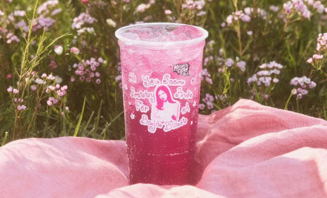 Olivia Rodrigo、Taco Bellと組んでピンクの「Baja Blast」を発売
