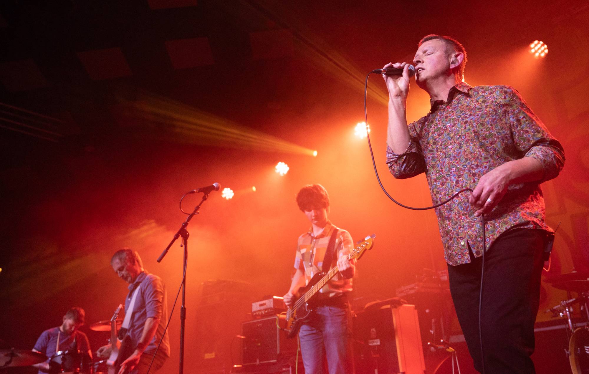 Inspiral Carpets Tour Bus Collides on M74 Motorway, Two Hospitalised