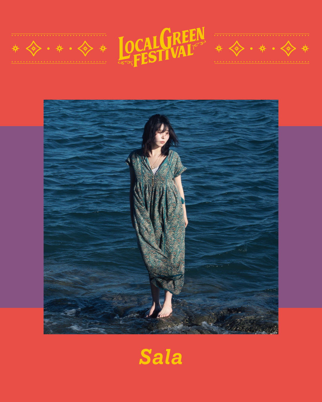 Sala Joins LOCALGREEN FESTIVAL'26 Lineup at Yokohama Red Brick Warehouse