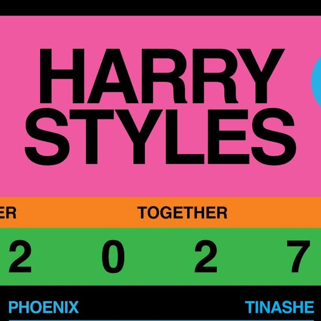 Harry Styles Extends Together, Together Tour Into 2027, Reveals Support Acts