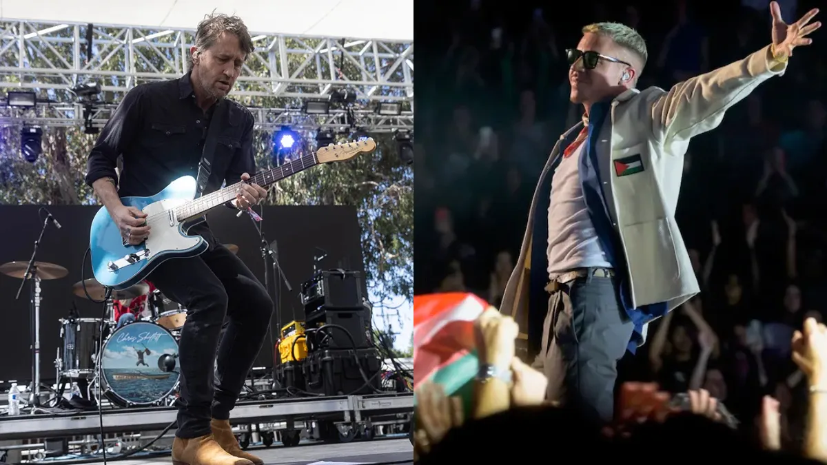 Foo Fighters ギタリスト、Macklemoreのパレスチナ発言を支持表明
