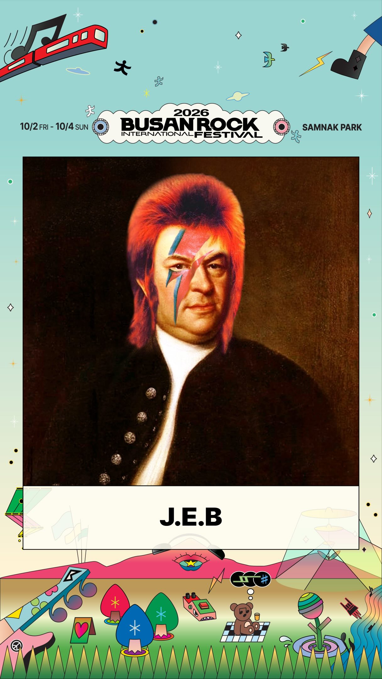 J.E.B Added to 2026 Busan International Rock Festival Lineup