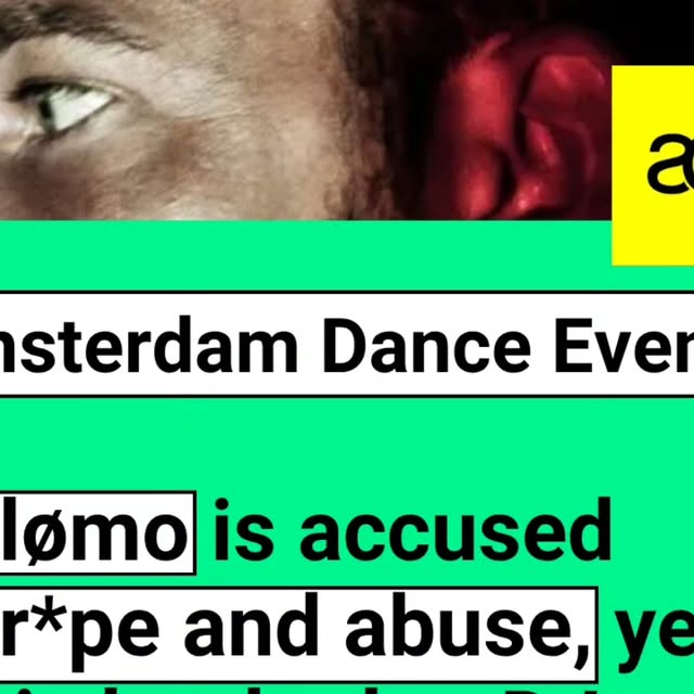 DJ Shlomo, ADE 라인업 포함 확정에 Jaymie Silk 문제 제기