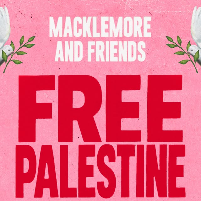 Macklemore, 팔레스타인 연대 공연 3회 전석 매진