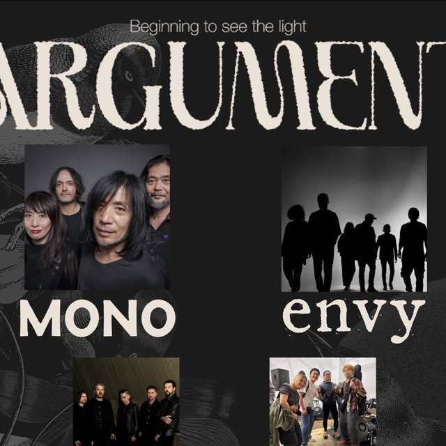 THE ARGUMENT 2026, 도쿄 시부야서 10월 25일 개최…MONO·envy·AMENRA 등 12팀 출연