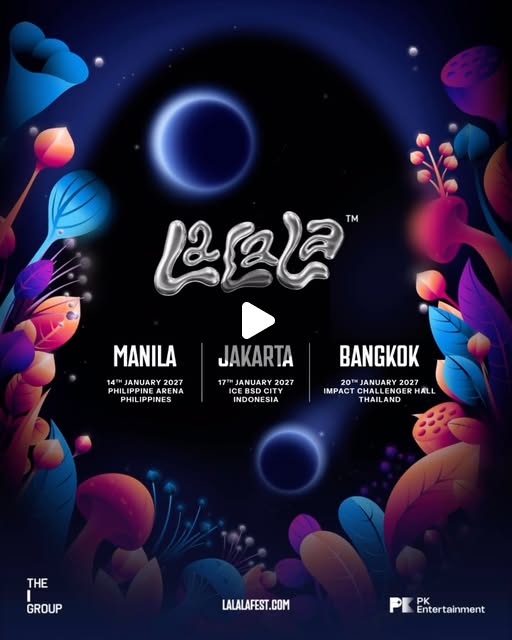LaLaLa Festival、2027年1月に東南アジア3カ国で連続開催