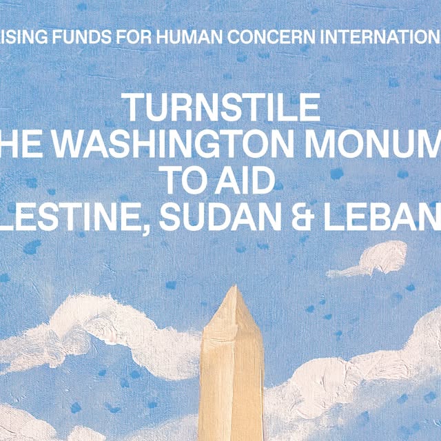 Turnstile, 10월 24일 워싱턴 D.C.서 무료 공연…모금액 전액 인도적 지원에 기부