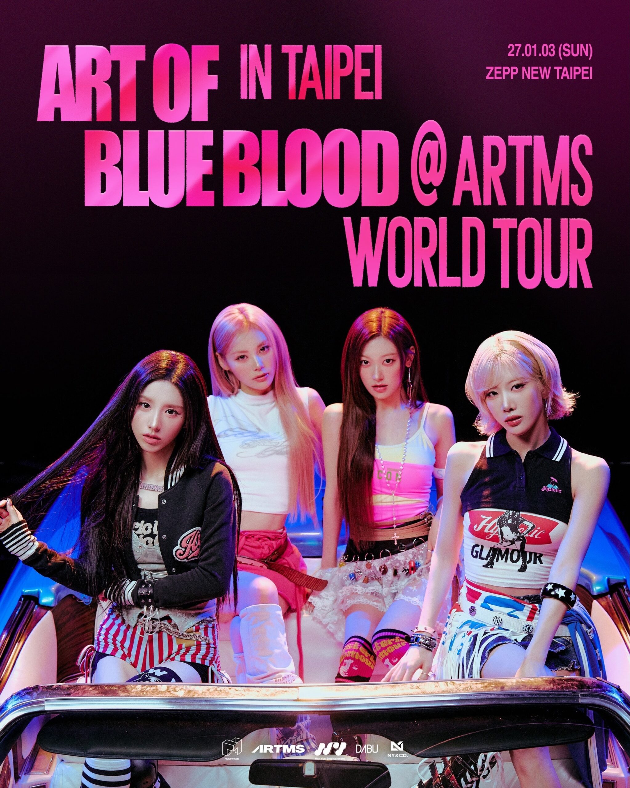 ARTMS Bring "Art of BLUE BLOOD" World Tour to Zepp New Taipei on January 3, 2027