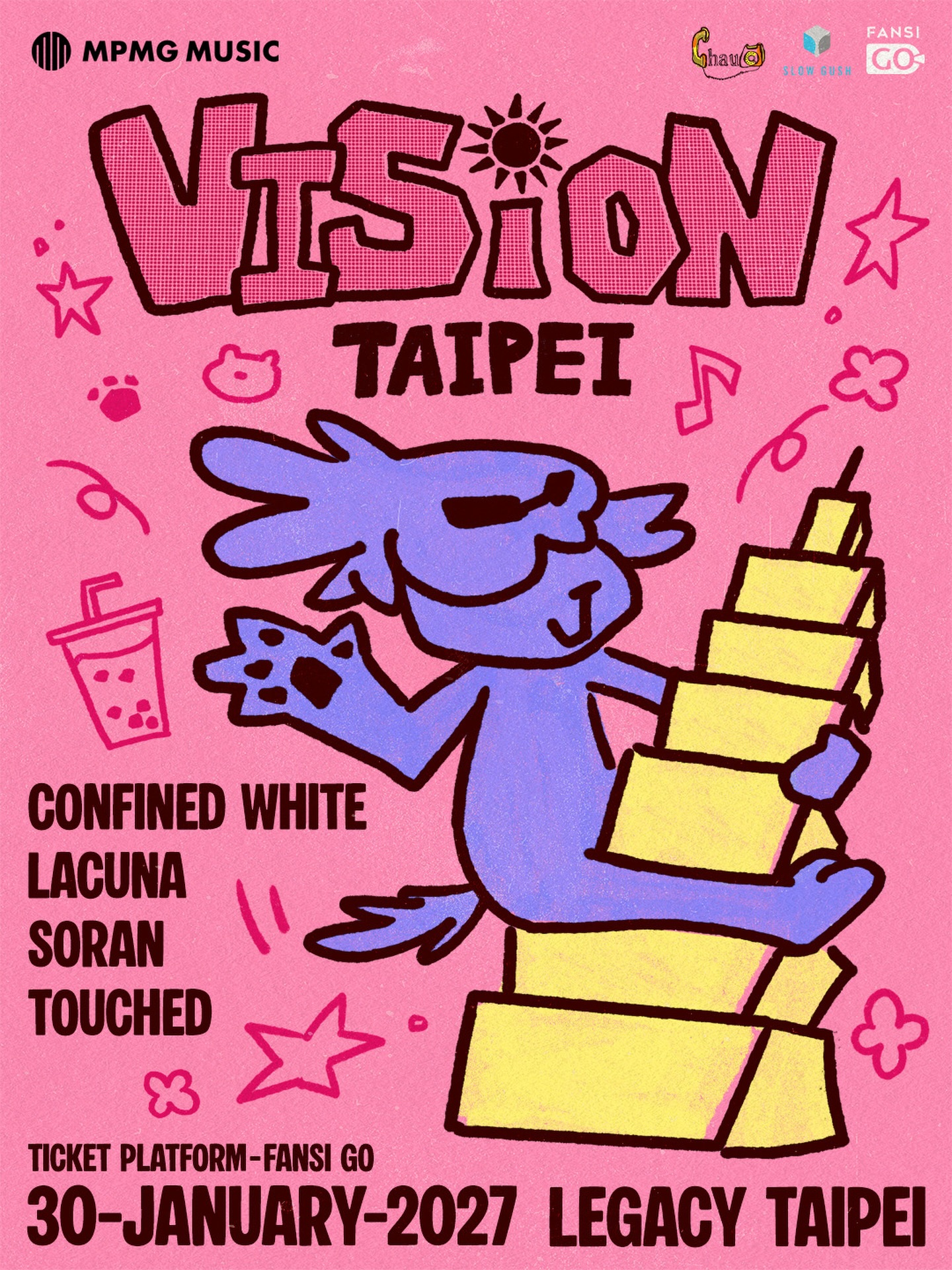 MPMG Music's VISION Series Comes to Taipei's Legacy for the First Time