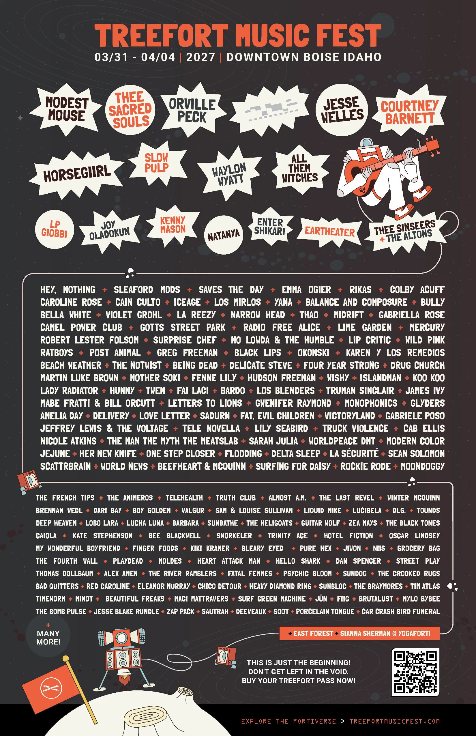 Treefort Music Fest Announces 15th Anniversary Lineup, Led by Modest Mouse