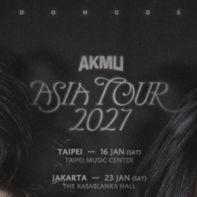 AKMU Announce 2027 Asia Tour, Kicking Off in Taipei on January 16